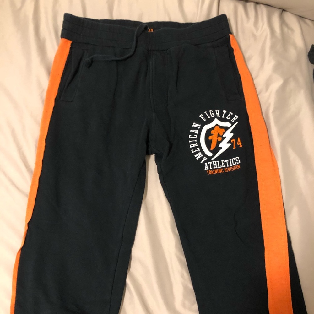 Affliction American fighter track pants